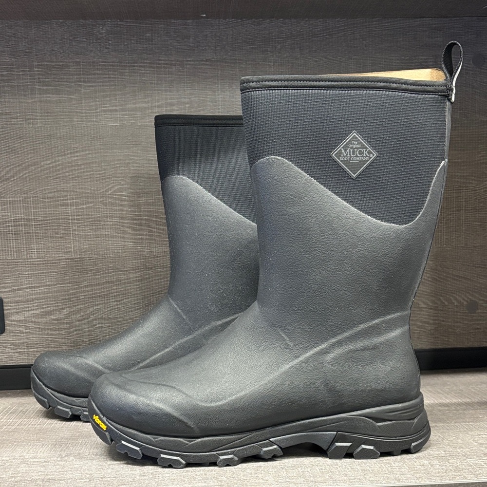 Men's Muck Artic Ice XF Artic Grip Vibram A.T. Boot (Black) - Size 14